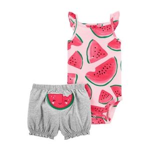 Carter's Baby Girls 2-pc. Short Set, 6 Months , Pink